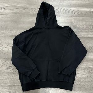 BRANDY MELVILLE Black Oversized Hoodie